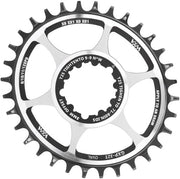 Pattino Catena 32T - Oval - Sottile/Largo - BCD104 - Resistente allo Shock - Regolabile - Progettazione Ottimale dei Denti - Pattino per Bicicletta