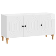 Mobile TV Bianco Lucido 99 x 34,5 x 50 cm Legno ingegnerizzato