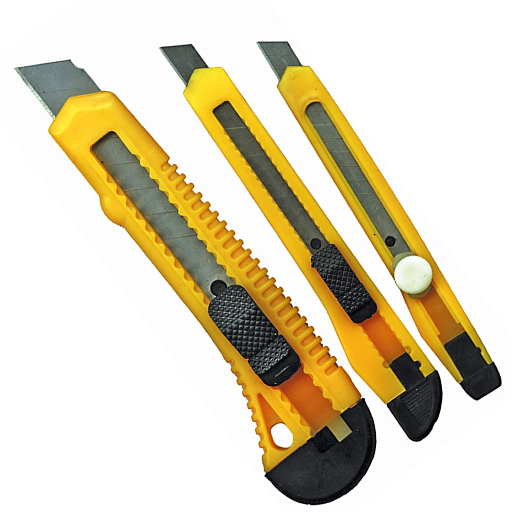 Set N.3 Cutters C/Lame A Spezzare 9+18Mm