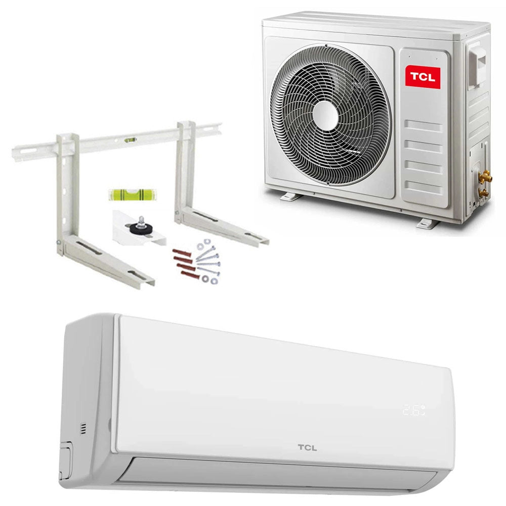 Climatizzatore condizionatore inverter 9000 BTU mono split wifi A++ R32   + staffe