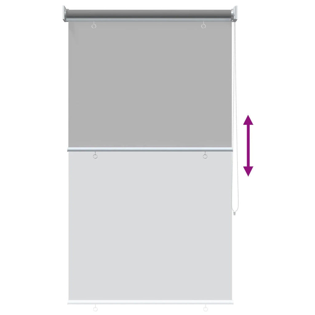 Voletta a rullo con protezione UV Grigio Chiaro 80 x 230 cm