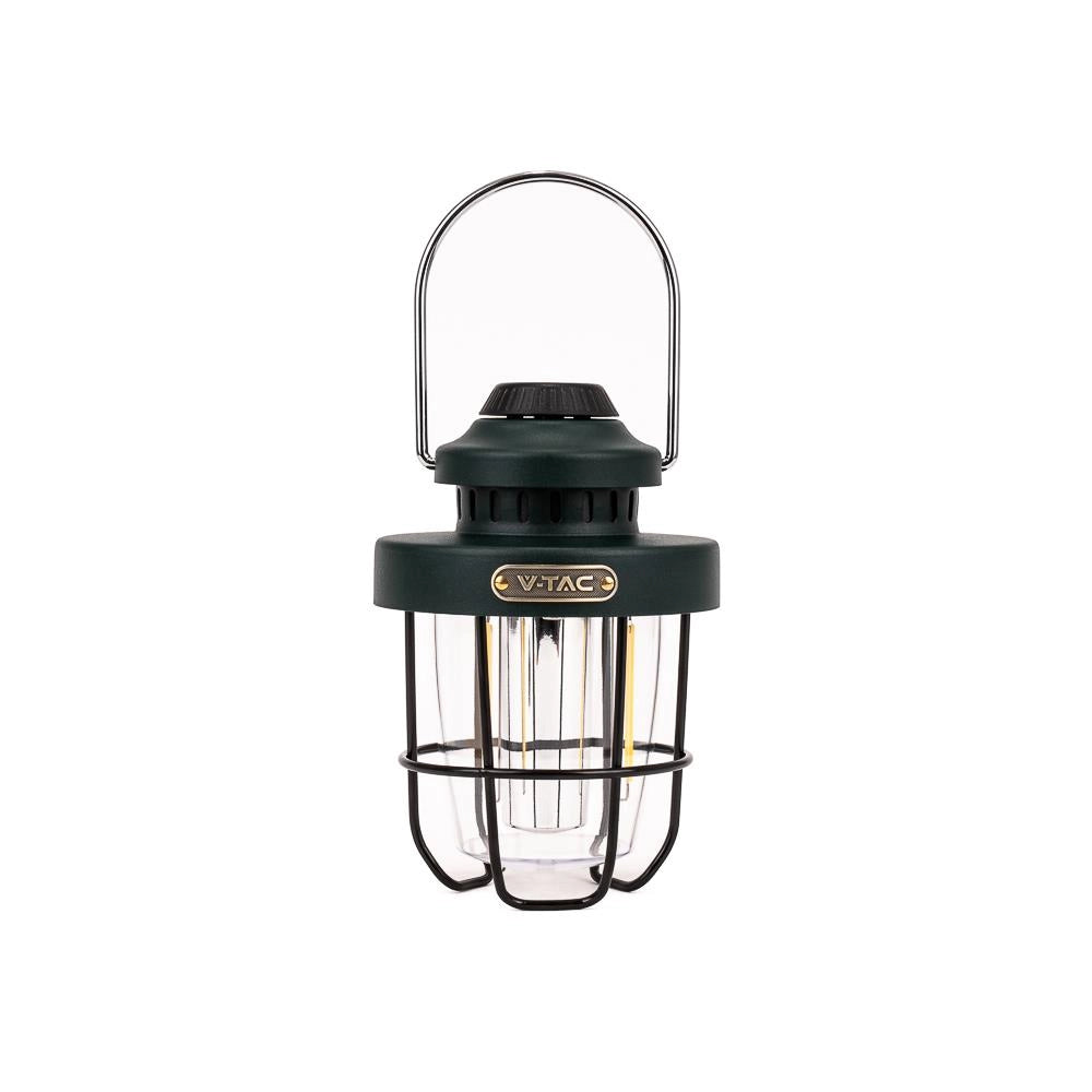 Lanterna campeggio LED V-TAC 5W 230lm USB-C IP44 dimmer