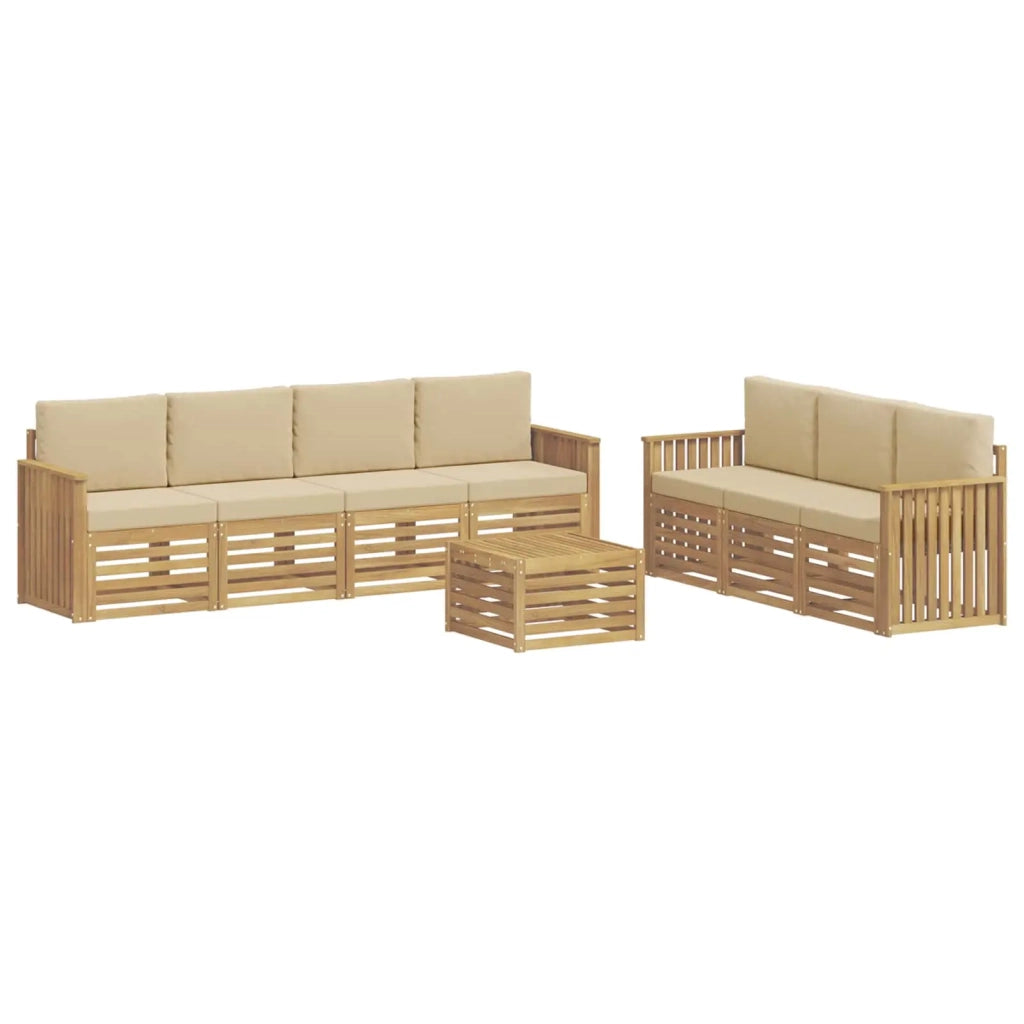 Set divani Legno di Acacia Massello 3391513