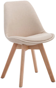 Sedia Borneo Tessuto V2 crema,natura