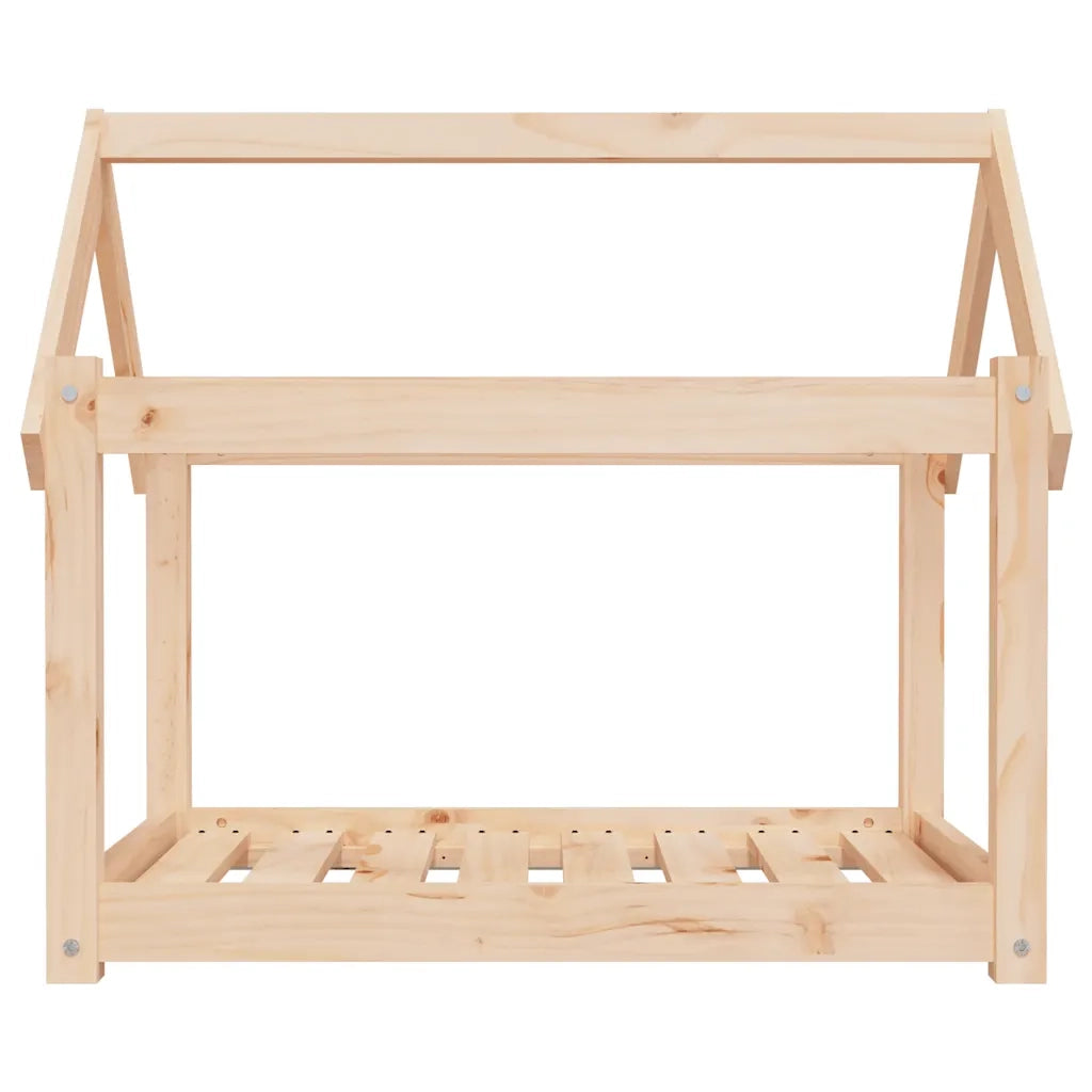 Cuccia per Cani 81x60x70 cm in Legno Massello di Pino 822207