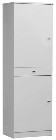 1pz mobile 2 ante +1 cassetto 46x34x147 bianco laccato  282tl cod:ferx.95726