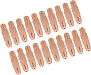 Tecniche di contatto 20 pezzi per lastoorti MIG/MAG Binzel 24KD con diametri 0,8/1,0/1,2mm (0,8mm)