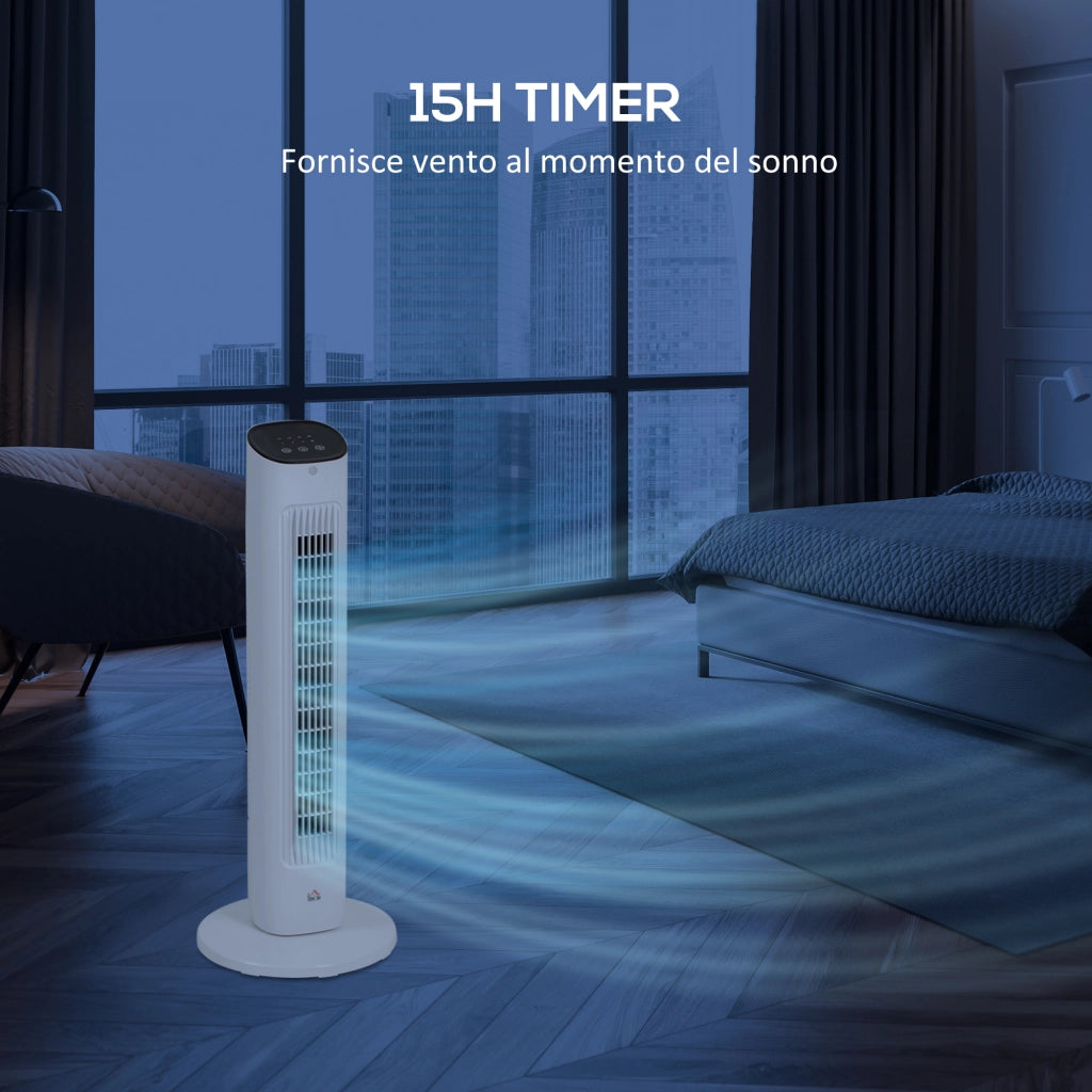 Ventilatore a Colonna ¨C zephmum ¨C Bianco