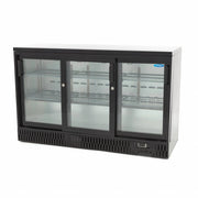 Frigo per Bevande - 3 Porte Scorrevoli - 6 Ripiani Regolabili