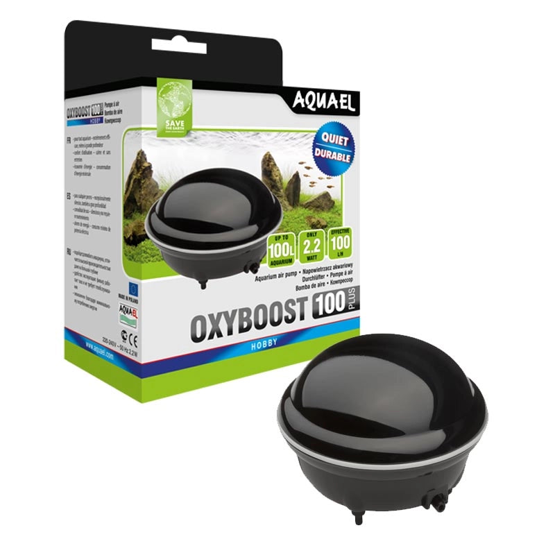 Aquael OxyBoost AP - Aeratore con portata regolabile Modello: 100 Plus