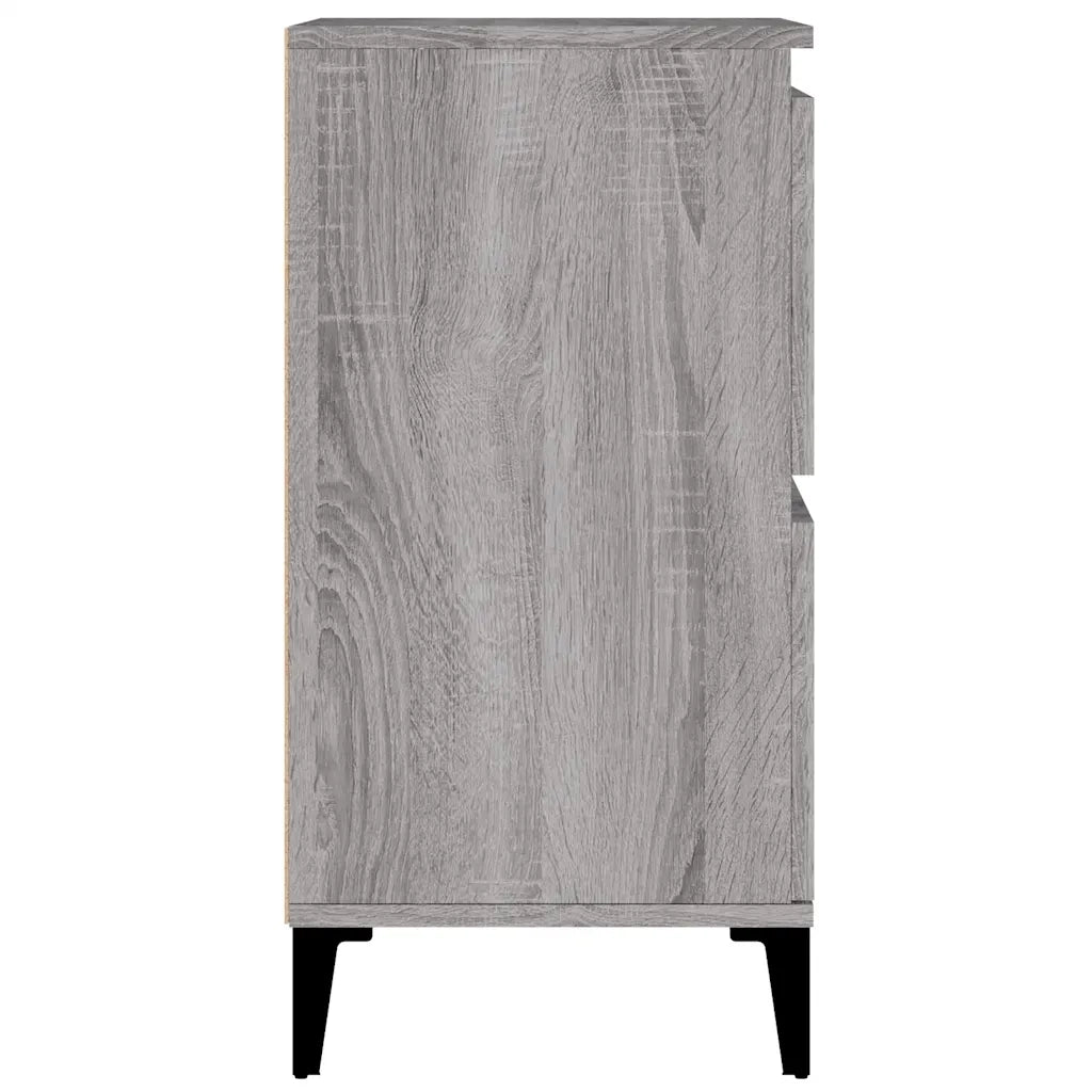 Credenza Grigio Sonoma 60x35x70 cm in Legno Multistrato 821170