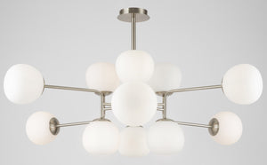 Lampadario Modern in Metallo Erich Nickel