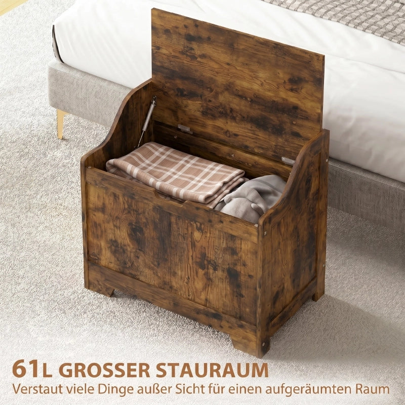 TRUHE Contenitore 56,5x38x56 cm MDF Rustico