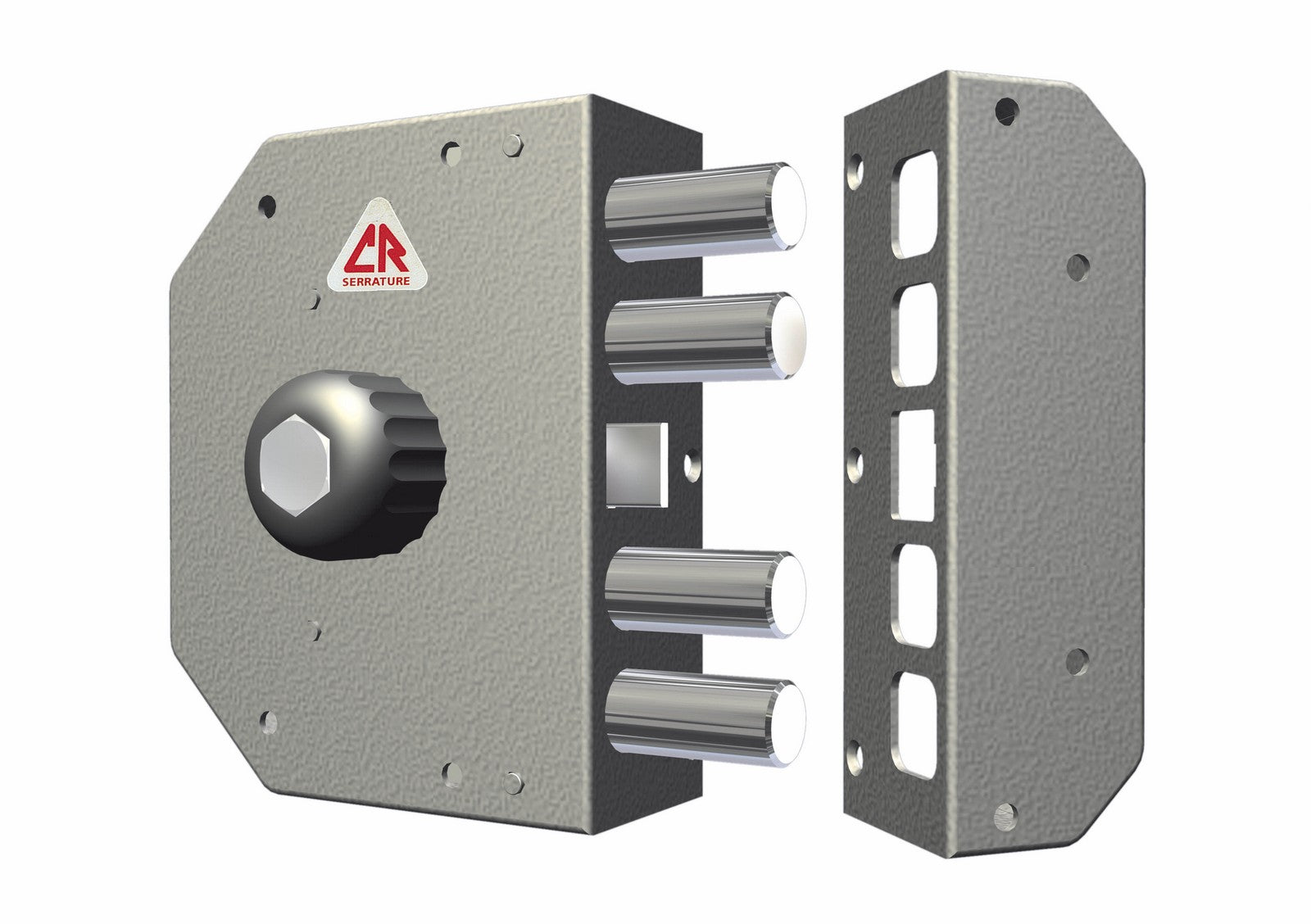 c.r. art. 3050 serratura sicura con pomolo verniciato cod:ferx.3874