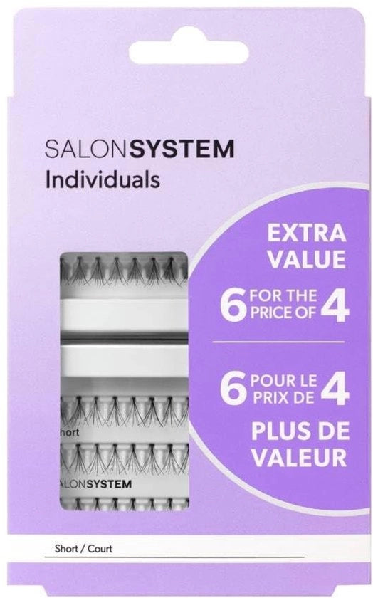 Kit di ciglia a strascico Salon Value Pack - Nepwimpers - Nero - Ciglia corte - Set - Adatto per ogni occasione