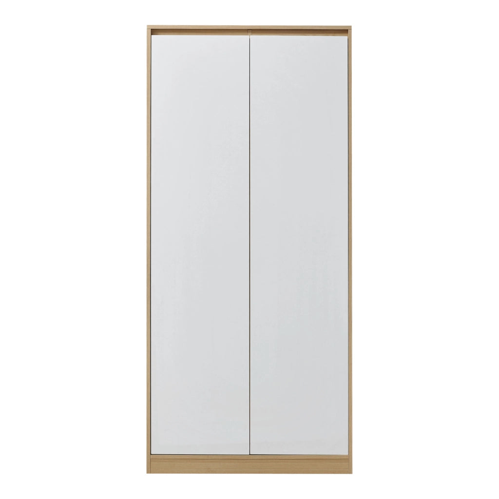 Armadio Guardaroba Bastheim 176 x 80 x 52 cm Effetto Rovere [en.casa]