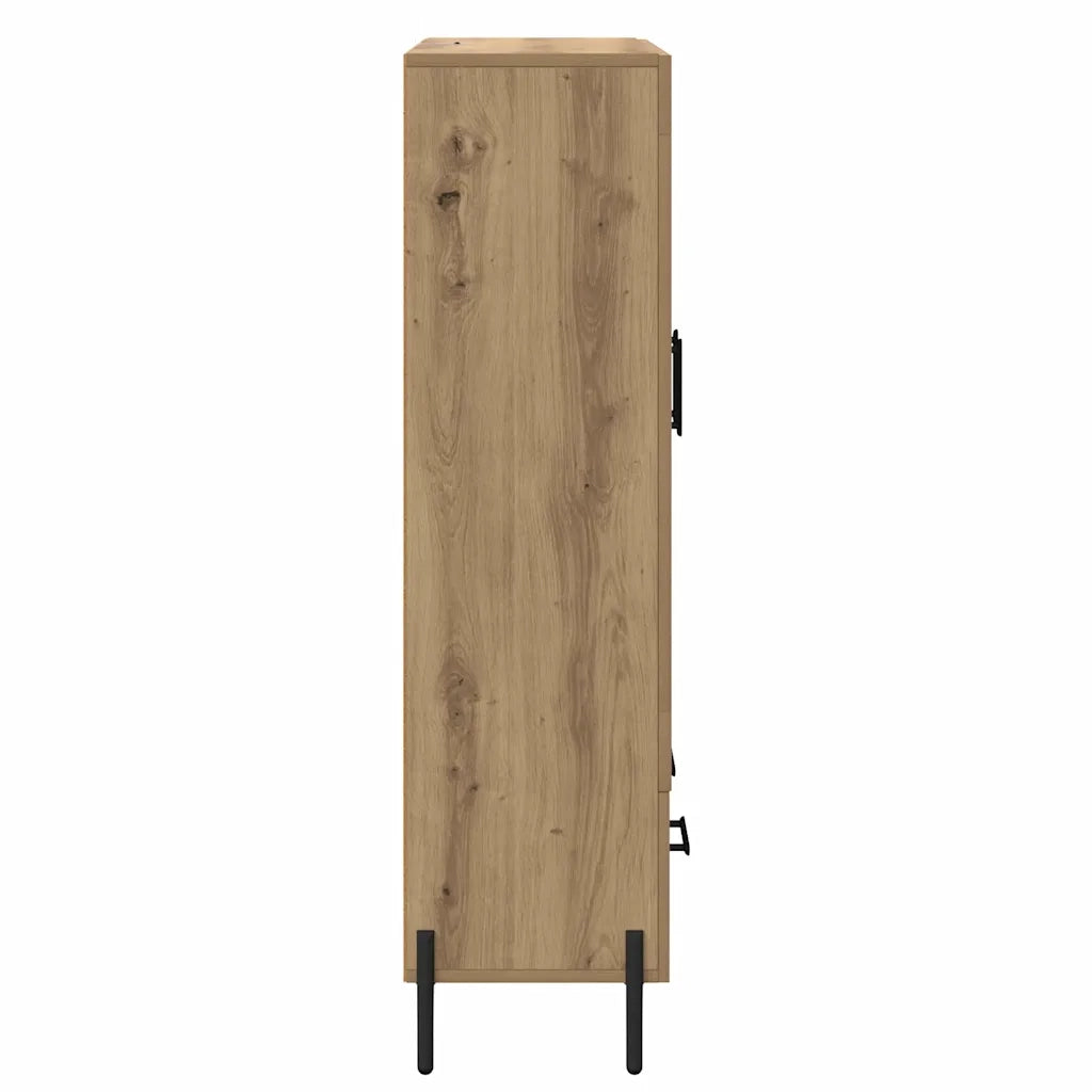 Credenza | Madia | Buffet da pranzo | Armadio da pranzo Corona Rovere artigianale 69,5 x 31 x 115 cm