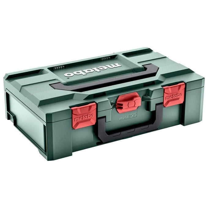 Metabo 626884000 Cassetta degli attrezzi Valigetta rigida per attrezzi Acrilonitrile butadiene stirene (ABS) Verde, Rosso