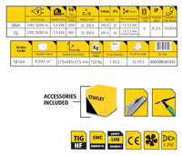 Saldatrice a TIG Inverter Stanley TIG201 i Hf-Dc con Valigetta