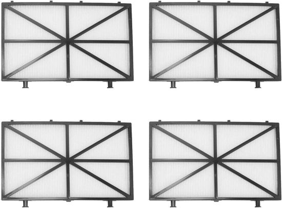 Filtro Ultrafine Compatibile con Nautilus CC Plus M400/M500 Numero di Partita 9991432-R4 - Pacchetto da 4 Filtro di Sostituzione per Pulitore a Setola a Maglie