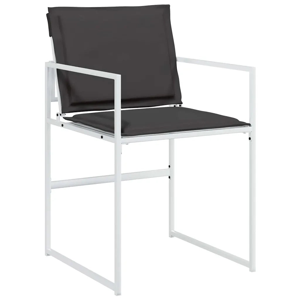 Set da Pranzo per Giardino 5 pcs Bianco 3379339