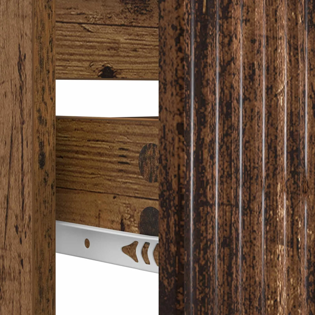 Armadio per Lavabo da Bagno HOORN Legno antico 82 x 41 x 56 cm 897243