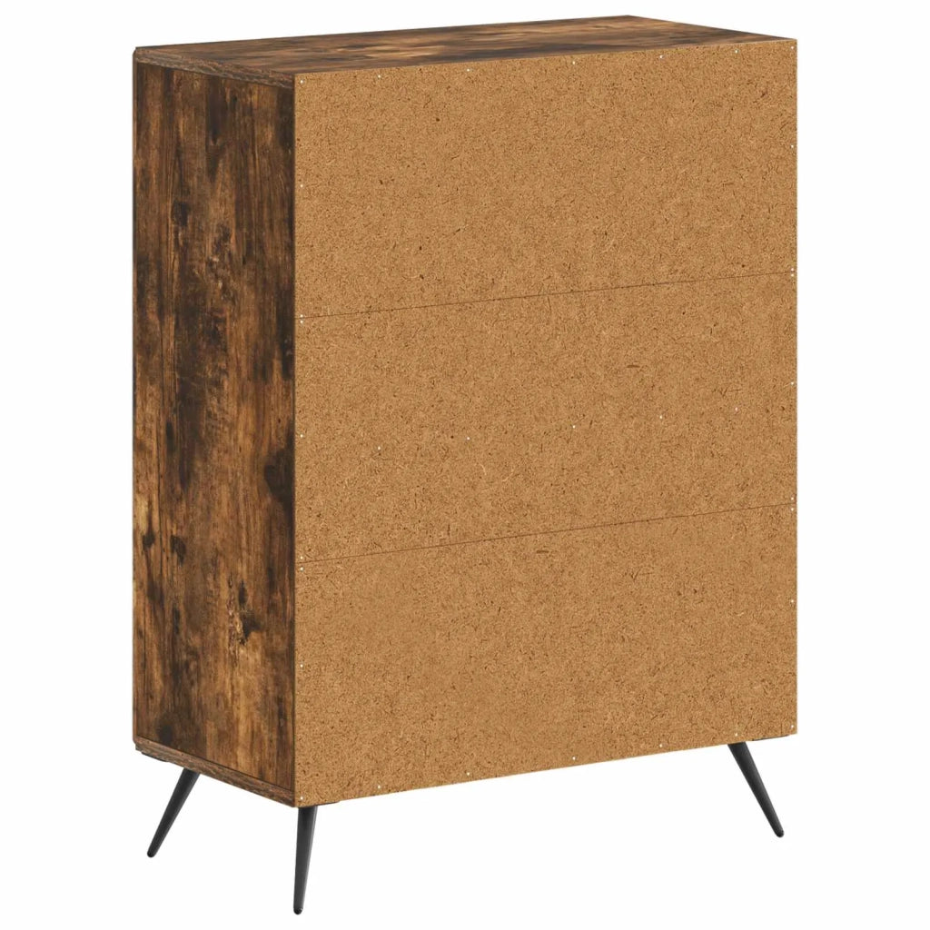 Mobiletto da Bagno BREDA Rovere Fumo 59,5 x 31 x 80 cm 897500