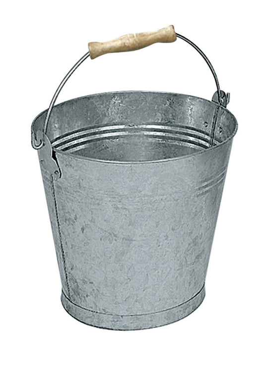 secchio zincato 15 l d 30xh29 cm 1,08 kg cod:ferx.38772