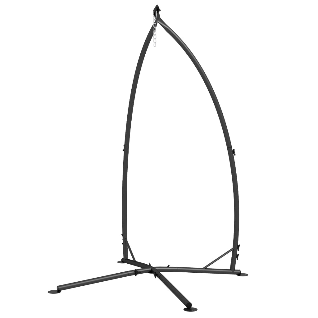 Pied Fauteuil Suspendu ¨C zephmum ¨C 215 cm, metallo nero