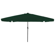 Ombrello da giardino-Ombrellone da spiaggia Verde 395 x 395 x 245 cm Poliestere