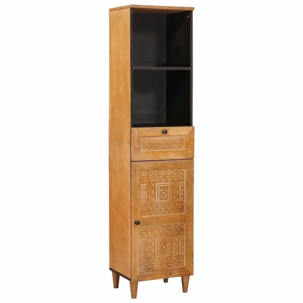 Set di mobili per il bagno 3 pcs Marrone Legno multistrato 3310067