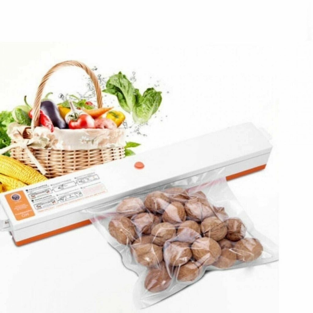 MACCHINA SOTTOVUOTO PROFESSIONALE SIGILLA SACCHETTI CONFEZIONA ALIMENTI + BUSTE - ZENCOCCO