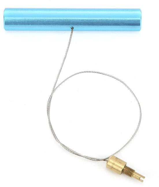 Strumento per la regolazione del ventile di rilascio 80x10mm - Honing del cilindro - Riparazione del pneumatico - Resistente alla ruggine - Installazione professionale - Utile ausilio - Strumento per il ventile del pneumatico