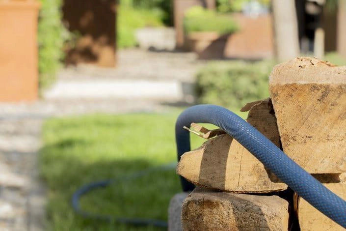 Gardena Liano pompa da giardino 20 m Sul suolo Cloruro di polivinile (PVC), Tessile Nero, Grigio