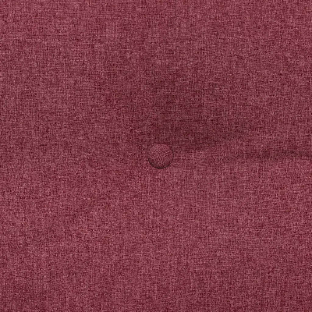 Cuscino per Schiena Rosso Vino 200 x 24 x 50 cm Tessuto 42014589