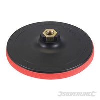 Platorello fissaggio a strappo per l'uso con spugne di lucidatura cuffie e dischi silverline - 180 x 10 mm