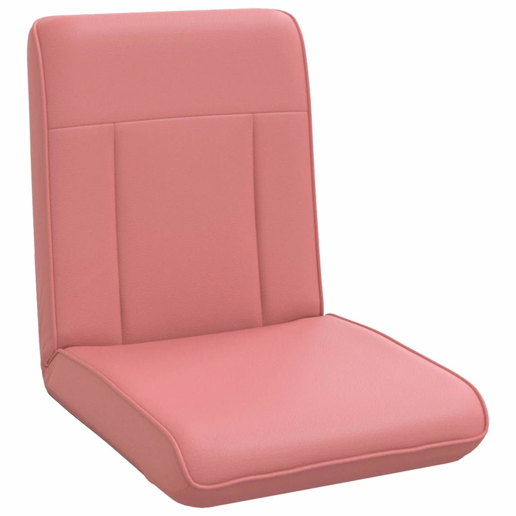 Sedia da Pavimento Rosa 50 x 73 x 60 cm Pelle Sintetica 42028165