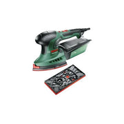 Bosch PSM 200 AES Levigatrice multiuso 26000 OPM Nero, Verde, Rosso