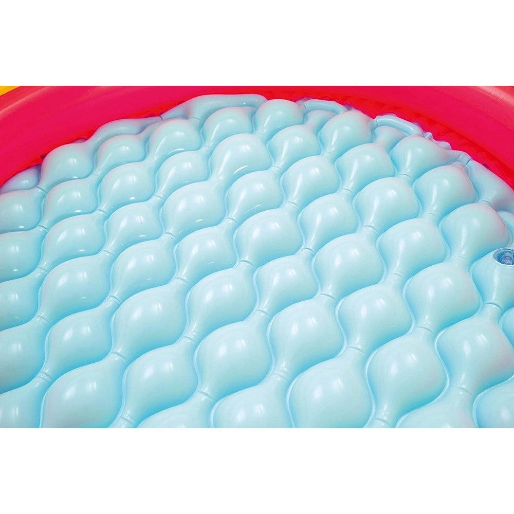Trade Shop - Piscina Gonfiabile Tonda Summer Piscinetta Per Bambini A 3 Anelli 70x24cm 51128 -