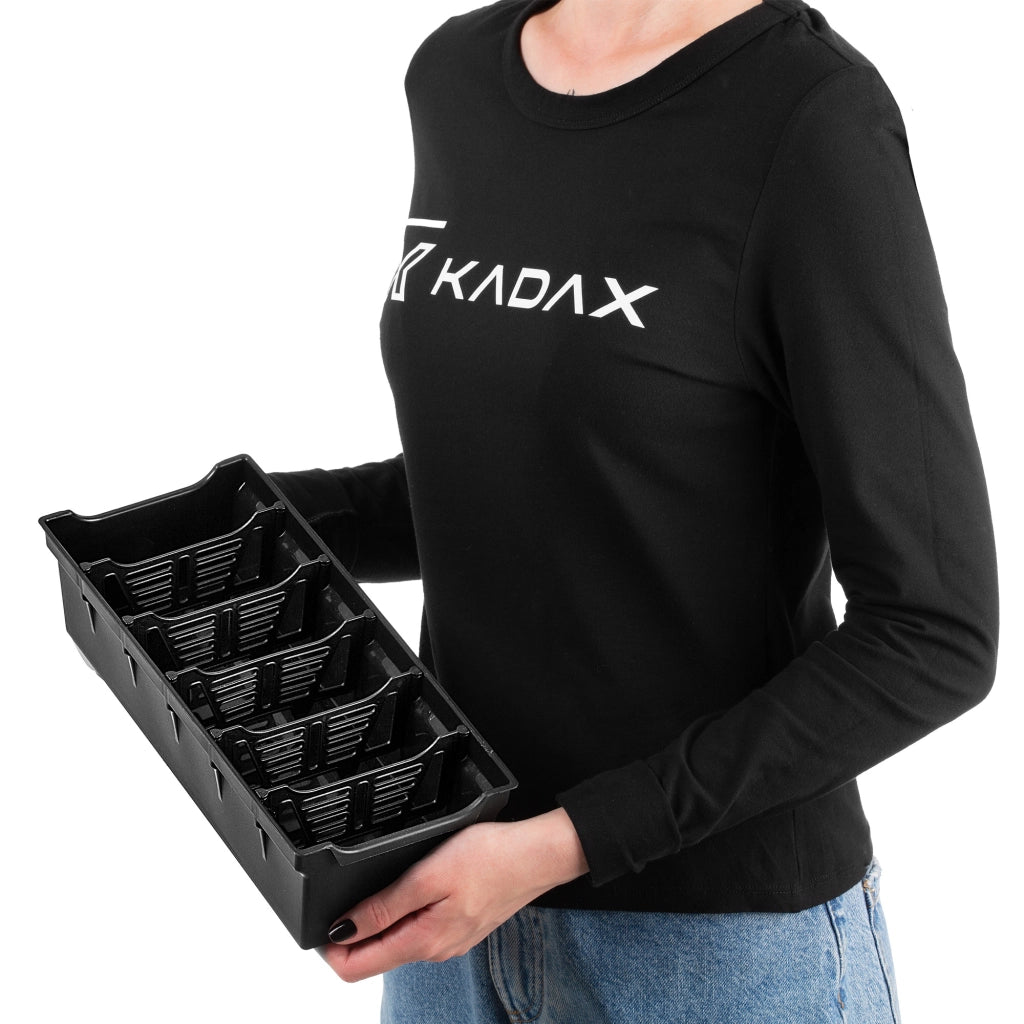 KADAX Organizer na przyprawy czarny <24> K17438