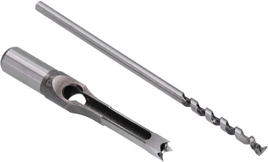 Boora per fori quadrati - Mortascale per lavorazione del legno con punta affilata e stabile - 10mm.