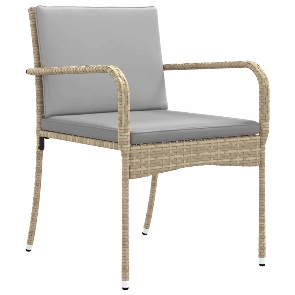 Set da giardino Beige polyrattan 42025105