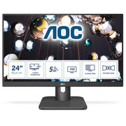 Aoc e1 24e1q monitor pc 60,5 cm (23.8") 1920 x 1080 pixel full hd led nero