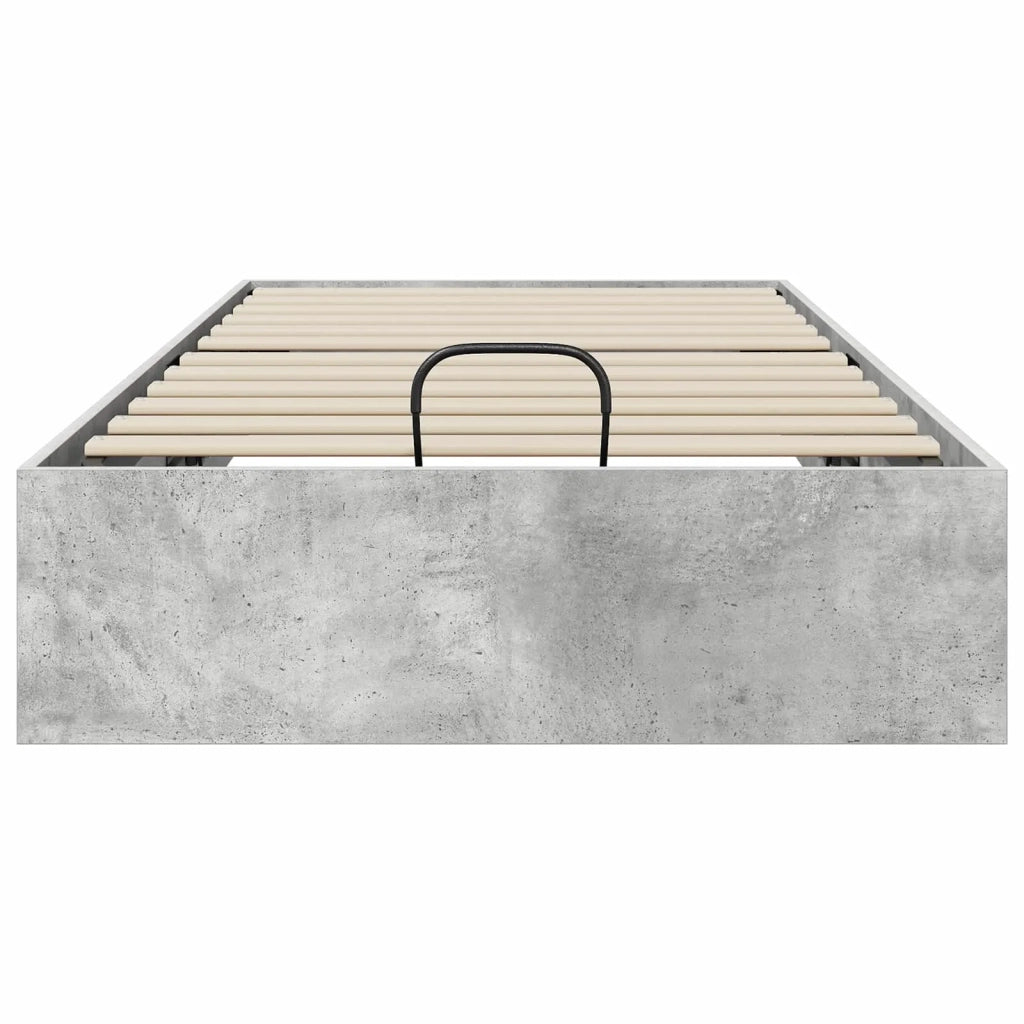 Letto ottomano Grigio Cemento 100 x 200 cm Legno ingegnerizzato 3409248