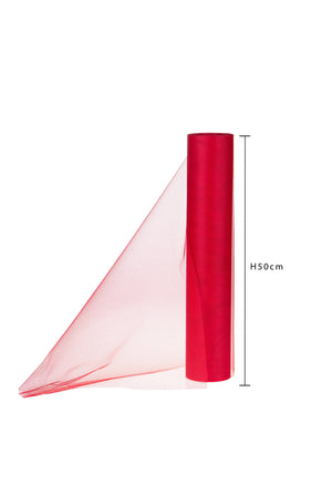Set 2 Bobine Decorative Tulle 50 cm 30 mt