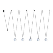 Nowodvorski SLING V lampadario 5 luci sfere bianche