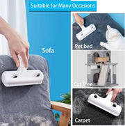Rimozione del pelo per animali, spazzola riciclabile per peli di animali - rimozione del pelo di cani e gatti, facile da pulire per tappeti, divani, abbigliamento, lenzuola - blu