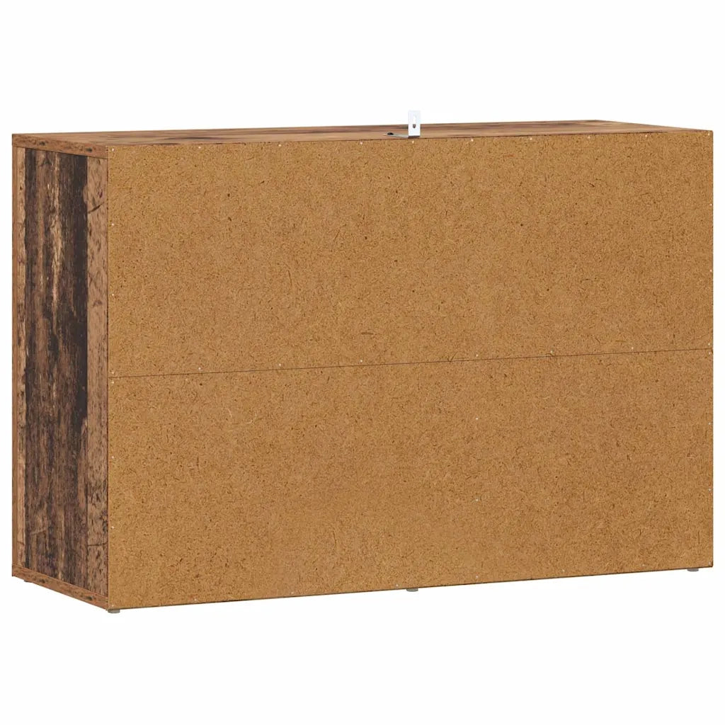 Credenza-Buffet-Armadio da cucina Legno vecchio 80 x 30 x 53 cm Legno multistrato