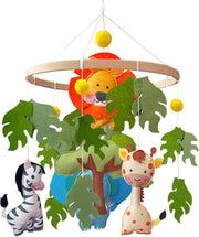 Culla mobile per bambini con palline in velluto - letto per bambini appeso - culla mobile per ragazzi e ragazze