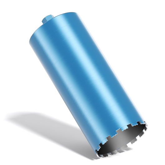 Punta diamantata per carotatrice Ø 200 mm, lunghezza 450 mm, UNC 1¼, ingranaggio a denti elicoidali, per carotaggio a umido, corona diamantata per calcestruzzo, pietra, granito